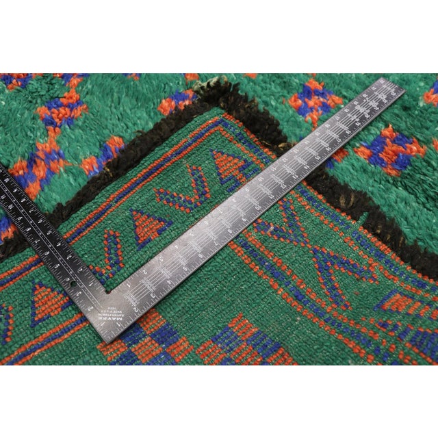 Late 20th Century Vintage Berber Beni M'Guild Moroccan Rug - 06'00 X 10'02 For Sale - Image 5 of 9