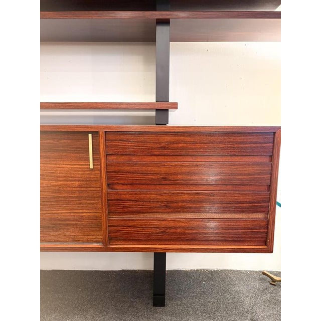 Mid-Century Modern Extenso Wall Unit from Amma, Italy, 1970s For Sale - Image 4 of 10