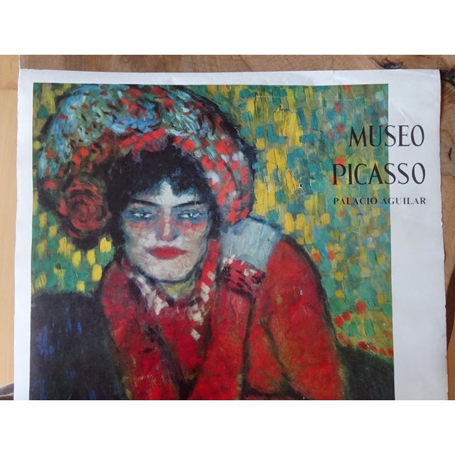 This is a poster for Picasso's exhibition at Museo Picasso in Barcelona in 1966. This piece has an attribution mark, I am...