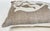 Linen Natural Linen Appliqué Lumbar Pillow – European Style Decorative Accent Cushion For Sale - Image 8 of 9