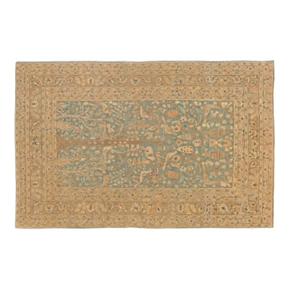 1920s Persian Khorassan Handmade Wool Rug For Sale