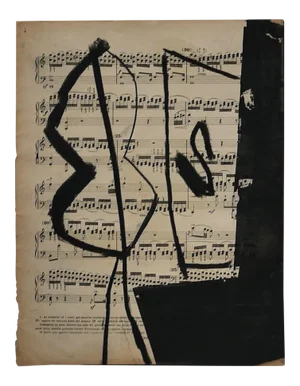Musical Notes Mixed Media by Tommaso Cascella, 2009