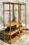 Vintage Coastal Parquet Rattan Etagere - a Pair For Sale - Image 4 of 10