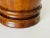Wood Brown Tobacco Pot with Lid, France, 1970s For Sale - Image 7 of 12