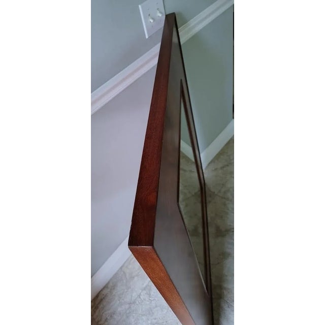 Ralph Lauren Ralph Lauren Mahogany Mirror For Sale - Image 4 of 8