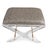Mid-Century Modern Delano Gold Roxanne Lucite X-Bench For Sale - Image 3 of 4