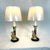 1960s Hand Painted Porcelain Monkey Lamps - a Pair For Sale - Image 10 of 15