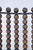 Black Hollywood Regency Wood Ball Abacus Wrought Iron Curule Dining Chairs - Set of 4 For Sale - Image 8 of 12