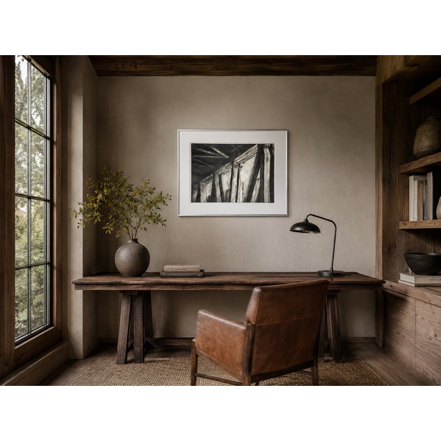 Study of a Timber Frame - Tomoko Parry, C. 1990s For Sale - Image 9 of 10