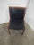 Black Leatherette Chair, 1980s, in Good conditions. Designed 1980 to 1989