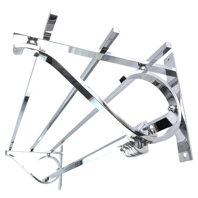Art Deco Chrome Coat Rack, 1930s For Sale