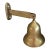 Old Brass Ships Bell Wall Mount For Sale