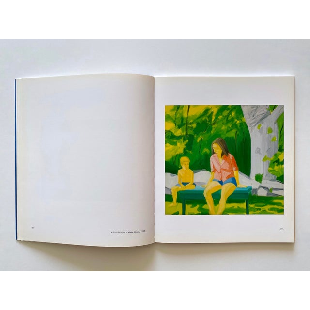 Mid-Century Modern " Alex Katz " the Sixties " First Edition Offset Lithograph Print Pop Art Exhibition Book For Sale - Image 3 of 18