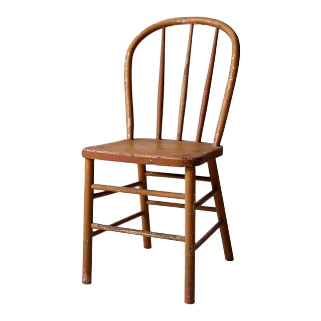 Antique Farmhouse Windsor Chair For Sale