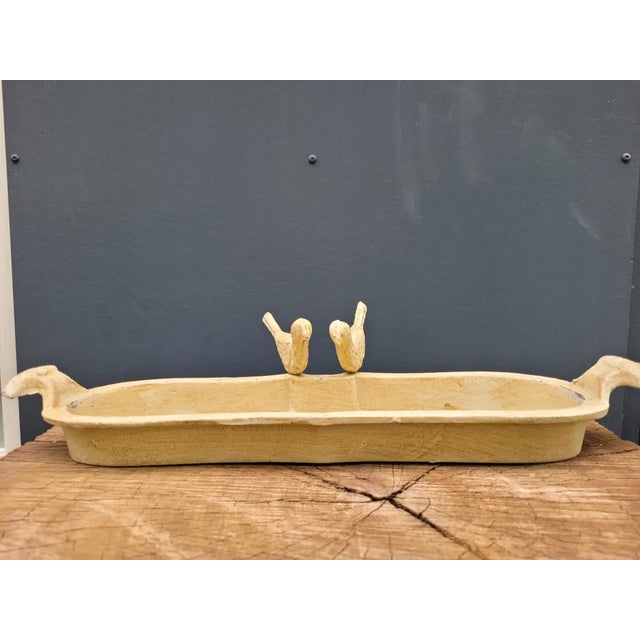 Cast Iron Bird Feeder Bird Bath For Sale - Image 4 of 7