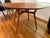 REN walnut dining table, GORGEOUS! Space Copenhagen for Stellar Works. Minimalist design, small footprint. 4 black Herman...