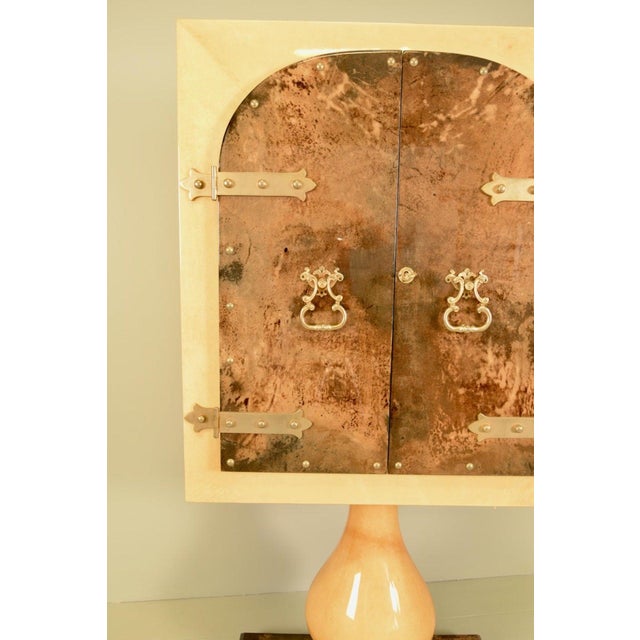 Vintage Bar Cabinet by Aldo Tura, 1950 For Sale - Image 6 of 10