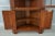 1970s Henkel Harris Cherry 12 Pane Corner China Cabinet For Sale - Image 5 of 12