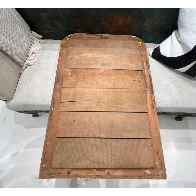 19th Century French Silver Leaf Louis Philippe Mirror For Sale - Image 4 of 6