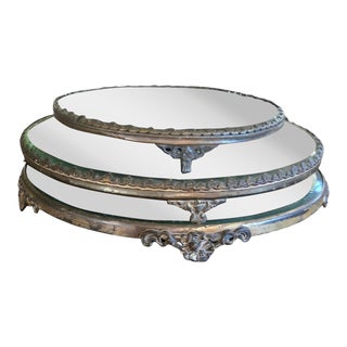 Antique Plateau Mirrors- Set of 3 For Sale
