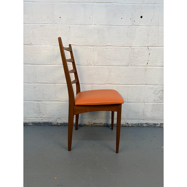Mid 20th Century Mid 20th Century Set of Four Ladder Back Dining Chairs by Greaves & Thomas Furniture For Sale - Image 5 of 13