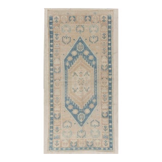 Vintage Turkish Oushak Rug 2ft 11in X 6ft 5in For Sale