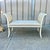 Ivory 1970s Italian Neo-Classical Style Painted Bench For Sale - Image 8 of 8