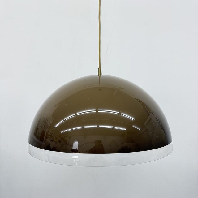 Mushroom Hanging Lamp, 1970s For Sale - Image 17 of 18
