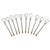 Vintage Gilt Champagne Stirrers from Hermès, 1990s, Set of 10 For Sale - Image 10 of 10