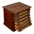 Brown Antique Eastlake Clark's Walnut Mercantile Store Advertising Thread Cabinet 1880 For Sale - Image 8 of 18