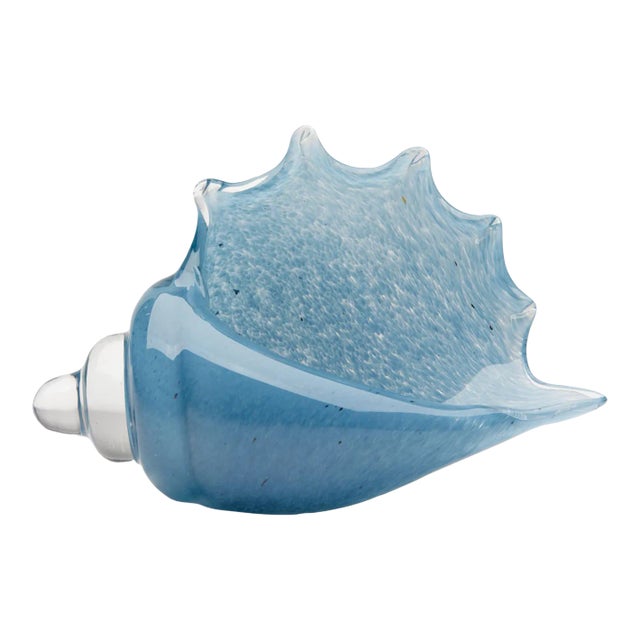 Jamie Young Triton Shell in Blue For Sale