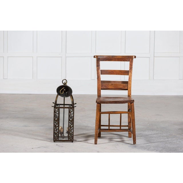 French Bronze Hall Lantern, 1920s For Sale - Image 13 of 15