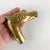 Realism Vintage Horse Head Walking Stick Cane Handle Figural Brass Animal Sculptural For Sale - Image 3 of 6