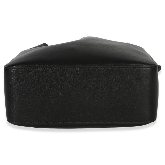 2020s Black Calfskin Small Bucket Bag For Sale - Image 5 of 9