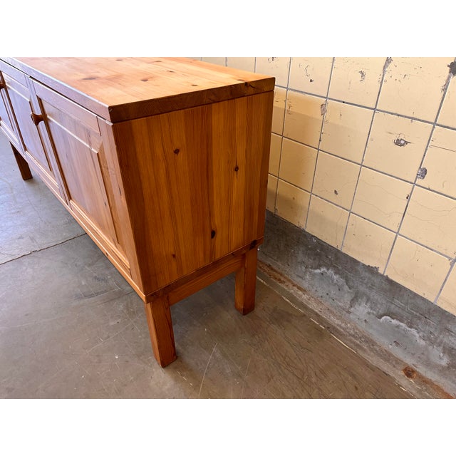 Scandinavian Buffet in Pine, 1960s For Sale - Image 3 of 14