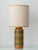 Ochre and Green Ceramic Table Lamp from Bay Keramik, 1970s For Sale - Image 14 of 14