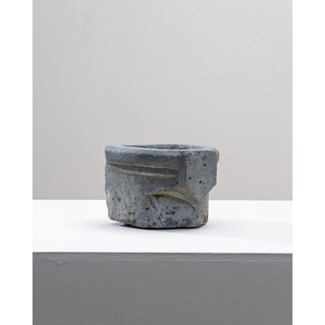 19th Century Belgian Blue Stone Fountain Basin For Sale - Image 11 of 18