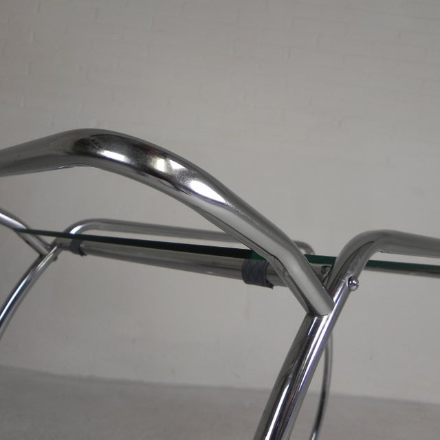 Art Deco Chrome Serving Cart, 1950s For Sale - Image 13 of 18