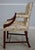 Traditional Pair Baker Mahogany Frame Open Armchairs For Sale - Image 3 of 12