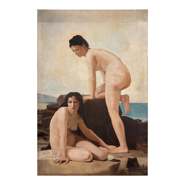 The Bathers by Eric John Youngquist, C. 1920s For Sale