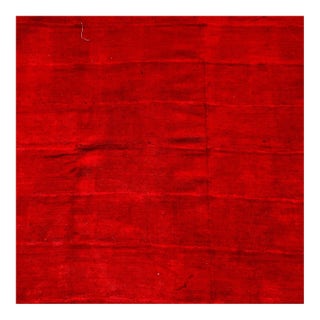Early 20th Century Red Mudcloth Textile Mali 60.5 x 45 For Sale