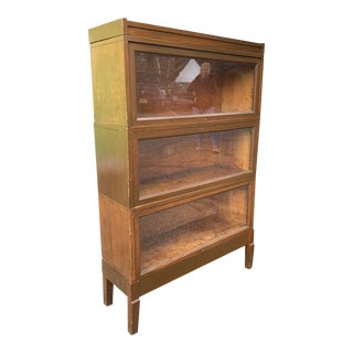 1950s Vintage Macey Barrister Stacking Bookcase For Sale
