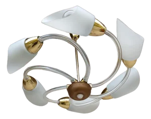 Vintage Chandelier from Kamenický Šenov
