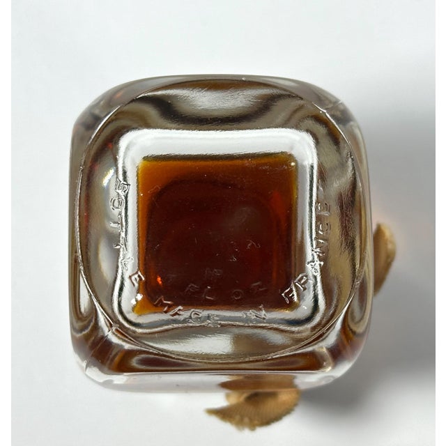 Transparent Vintage French Perfume Bottle Collection: Art Deco Glass For Sale - Image 8 of 10