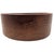 Wood Mid-Century Solid Teak Turned Serving Bowl, Scandinavian Modern 10" For Sale - Image 7 of 9