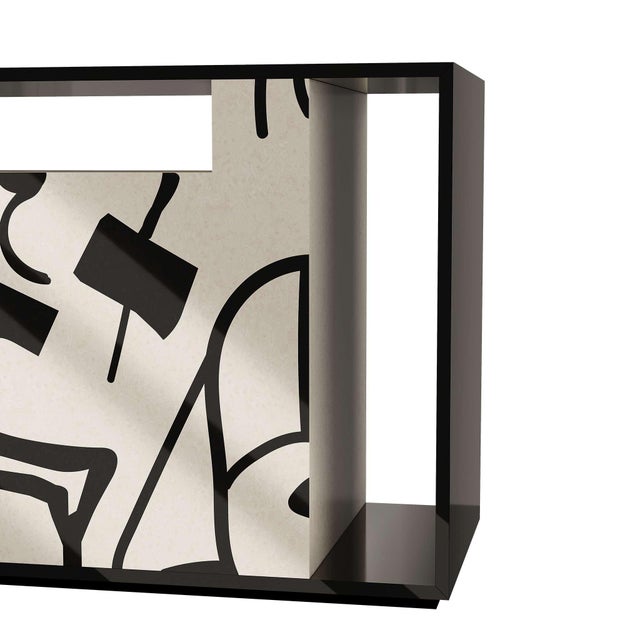 Not Yet Made - Made To Order Nuria Sideboard in Black and White by Hommés Studio For Sale - Image 5 of 7