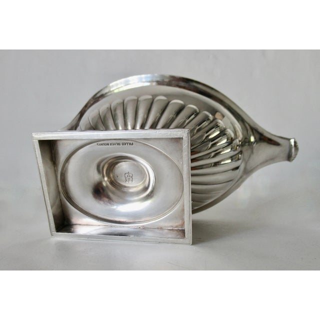 Vintage Barker & Ellis English Silver Plate Gravy Boat For Sale - Image 18 of 18