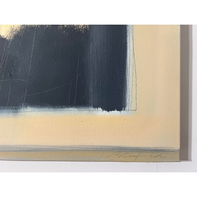 Abstract Abstract Painting Titled "Manila 4" by Tina Bluefield For Sale - Image 3 of 5