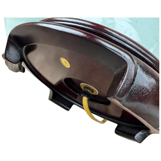 19th Century Chinese Blue & White Celadon Glazed Pottery Vase Table Lamps - A Pair For Sale - Image 11 of 12