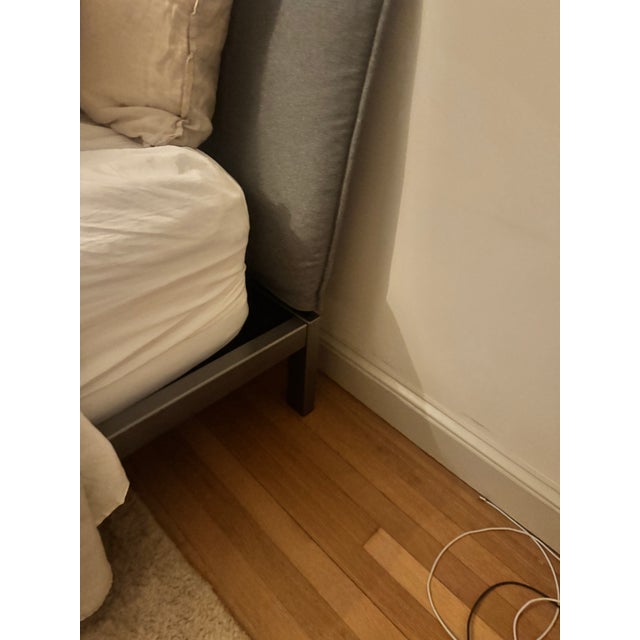 Metal Abc Carpet and Home King Bed For Sale - Image 7 of 12